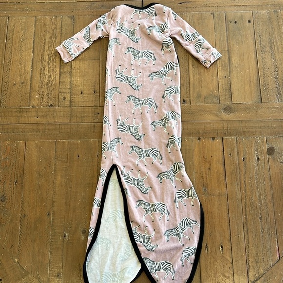 Copper pearl pink zebra knotted gown - Picture 7 of 7